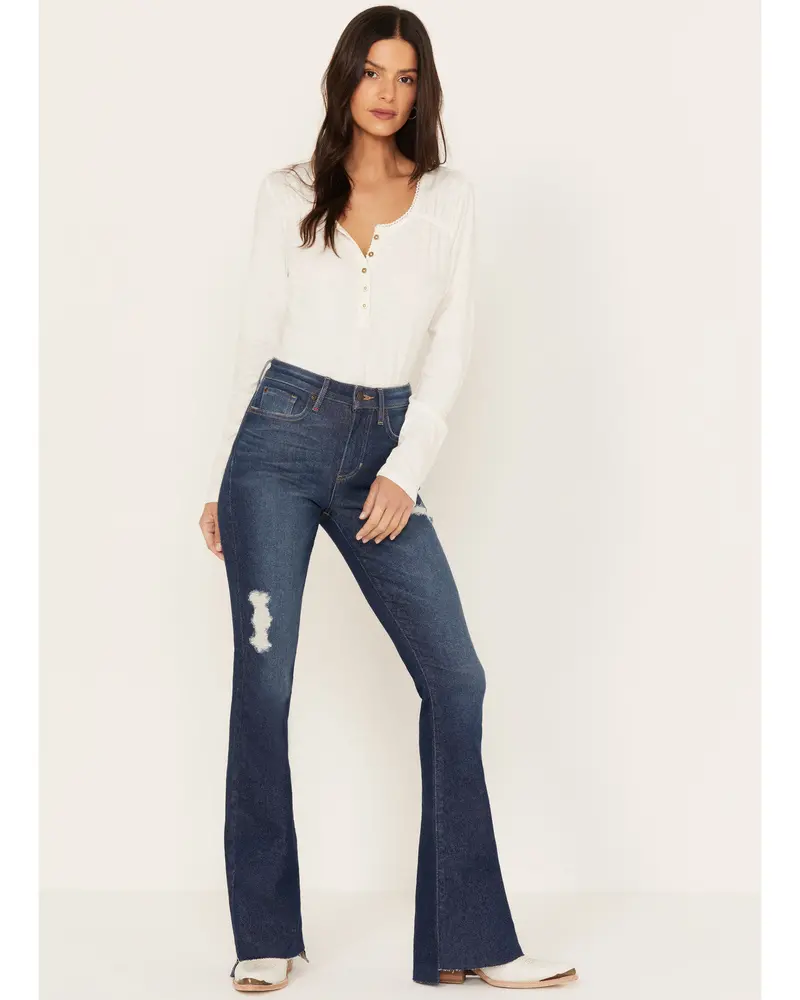 Fulton Vintage Gypsy High Rise Bootcut Jeans 1