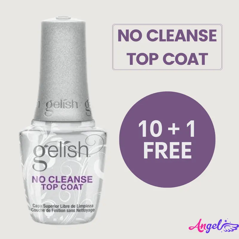 Gelish No-Cleanse Top Coat (Combo 10+1) 1
