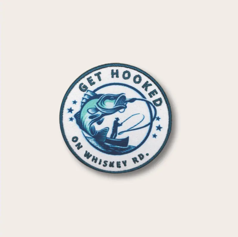 Get Hooked On Whiskey Road Patch 1