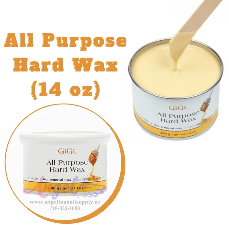 Gigi All Purpose Hard Wax (24 Cans/Box - 14 Oz Each Can) 2