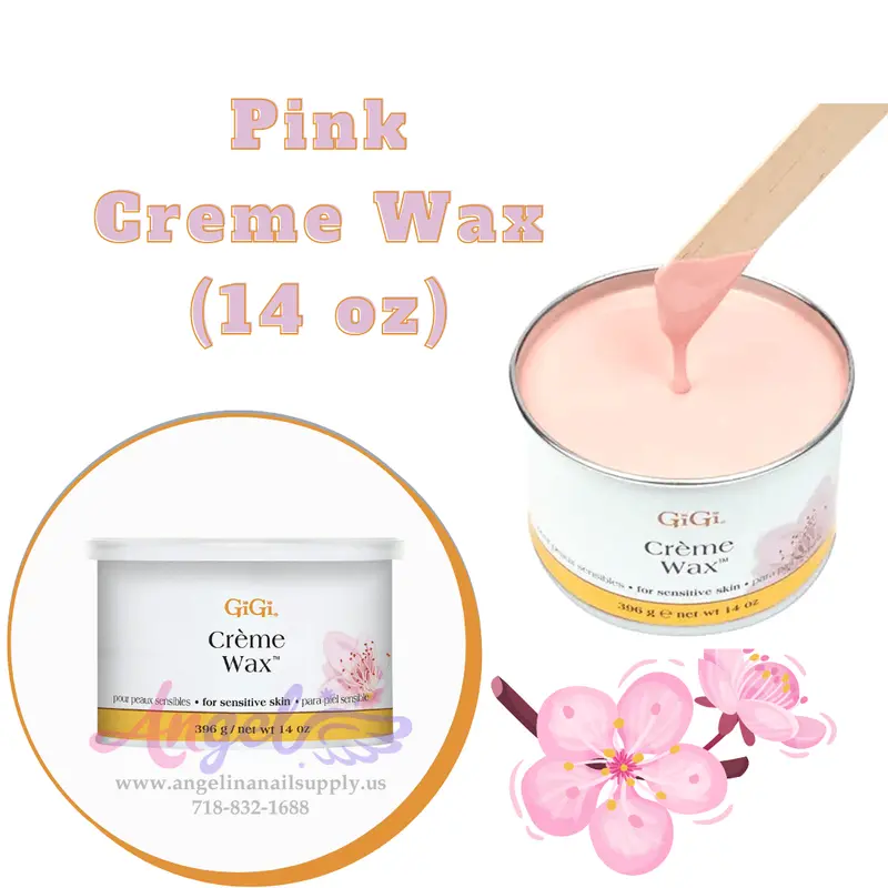 Gigi Crème Pink Wax (14Oz) 1