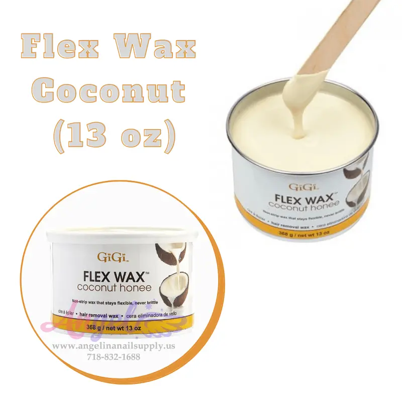 Gigi Flex Wax Coconut Honee Non-Strip (13Oz) 1