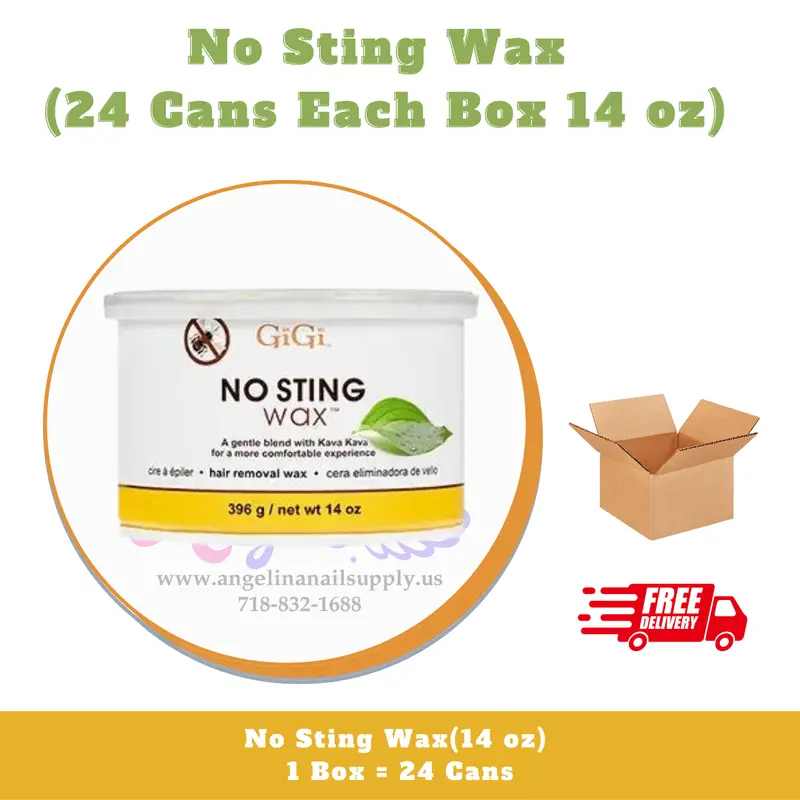 Gigi No Sting Wax (24 Cans / Box - 14 Oz Each Can) 1