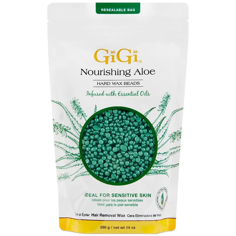Gigi Nourishing Aloe Hard Wax Beads (14 Oz) 1