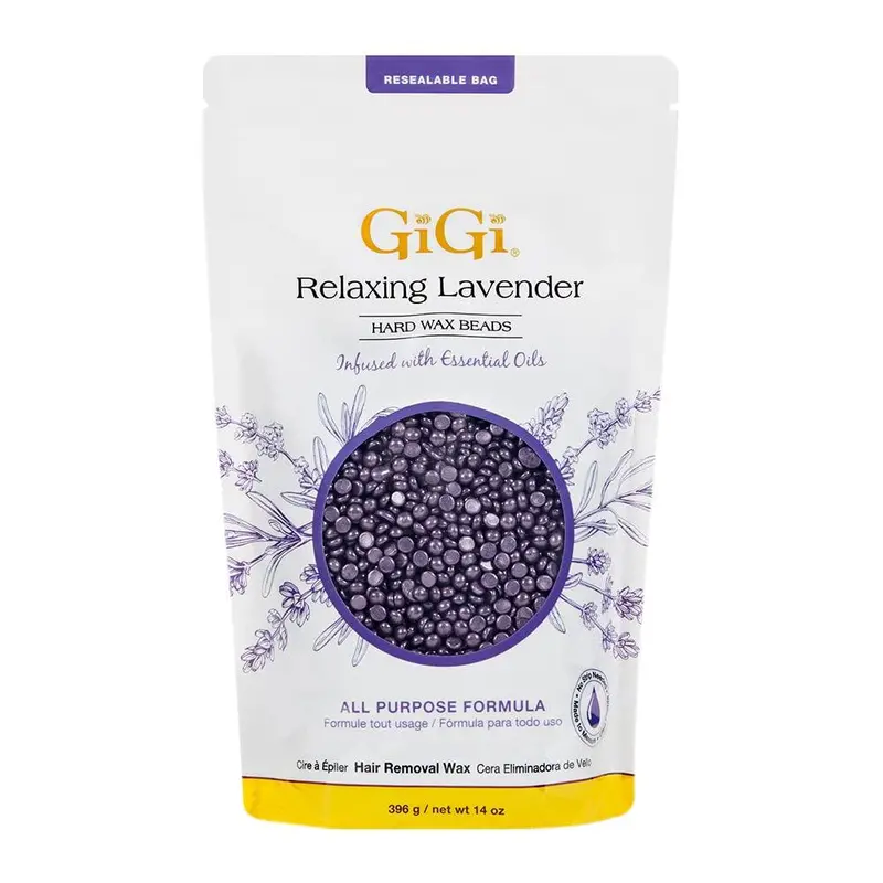 Gigi Relaxing Lavender Hard Wax Beads (14 Oz) 1