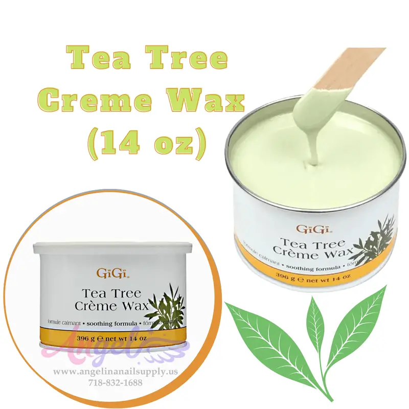 Gigi Tea Tree Creme Wax (14Oz) 1