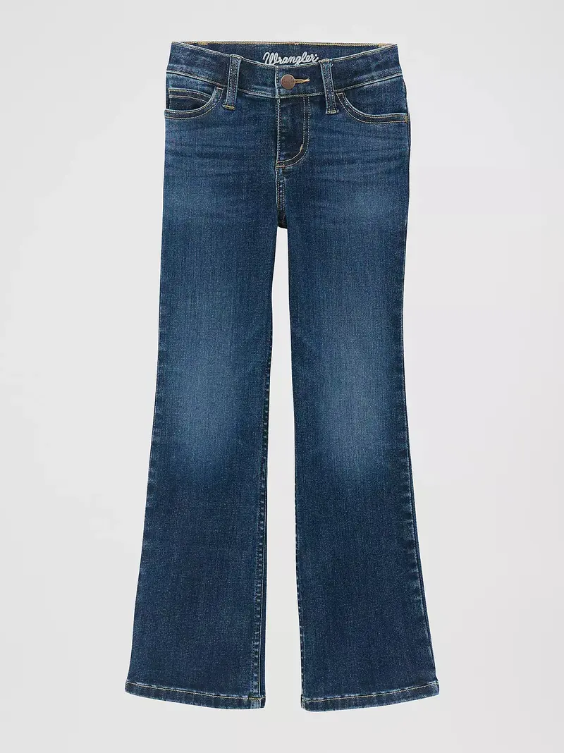 Girl's Wrangler Bespoke Bootcut Jean - 112371933 1
