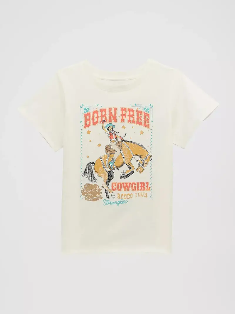 Girl's Wrangler Western Graphic Tee - 112374701 1