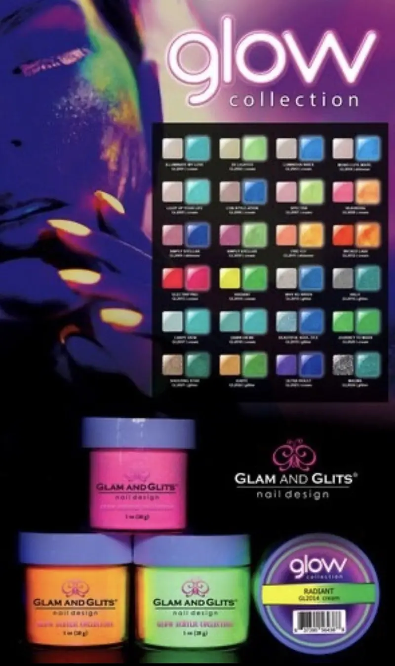Glow To Dark Powder | Full Set 48 Color 1