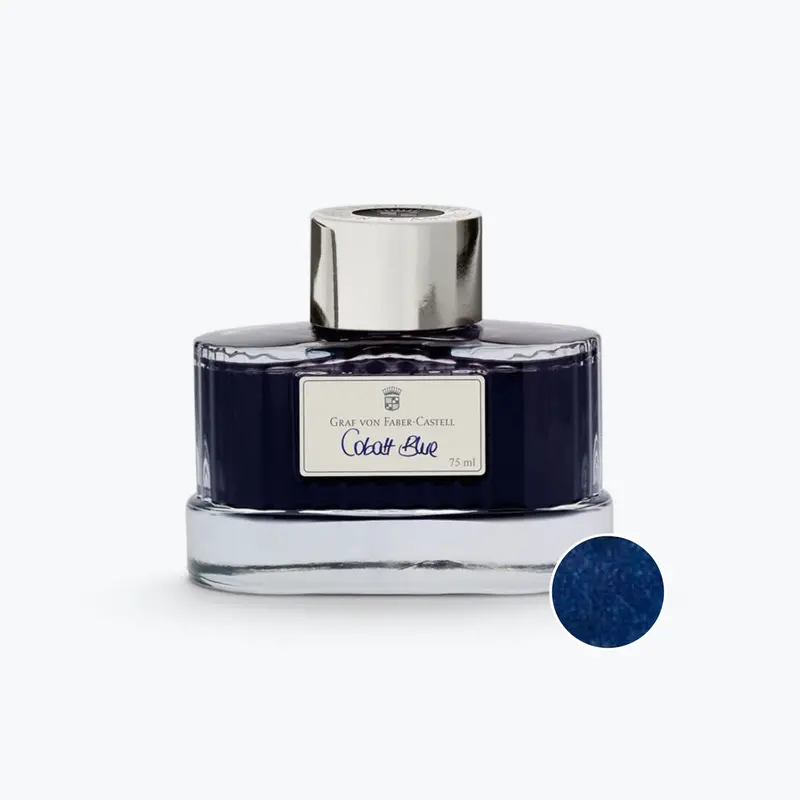 Graf Von Faber-Castell - Fountain Pen Ink - Cobalt Blue 1