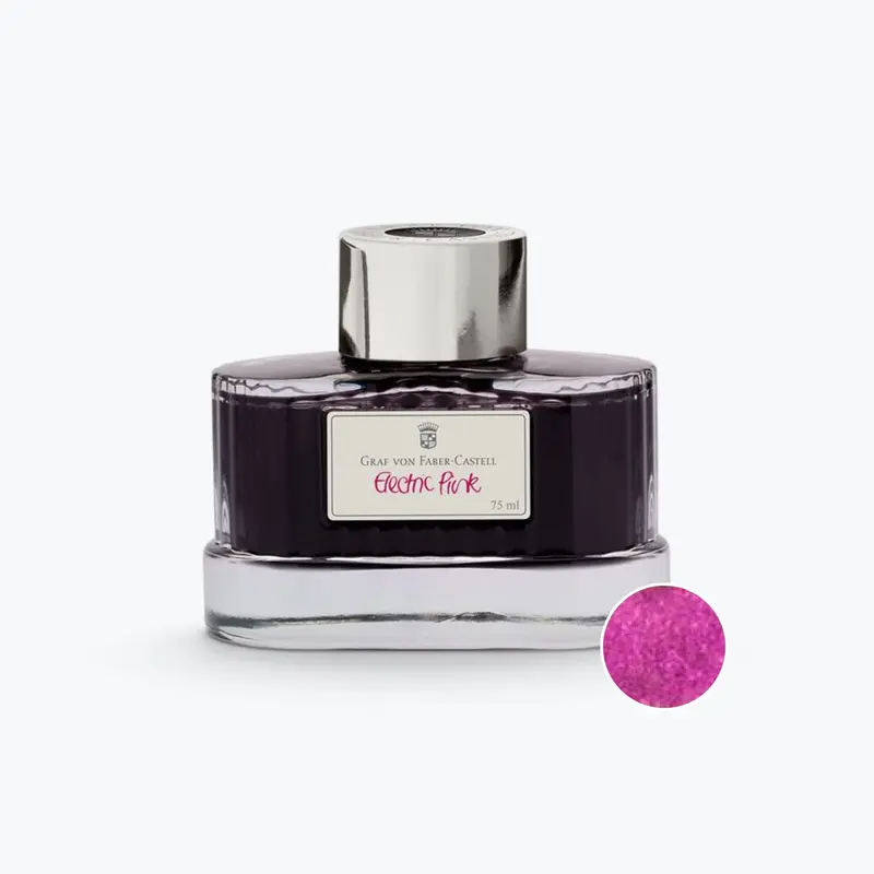 Graf Von Faber-Castell - Fountain Pen Ink - Electric Pink 1
