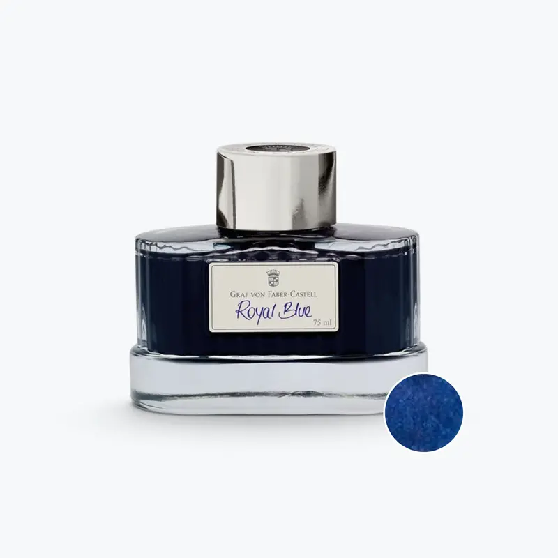 Graf Von Faber-Castell - Fountain Pen Ink - Royal Blue 1