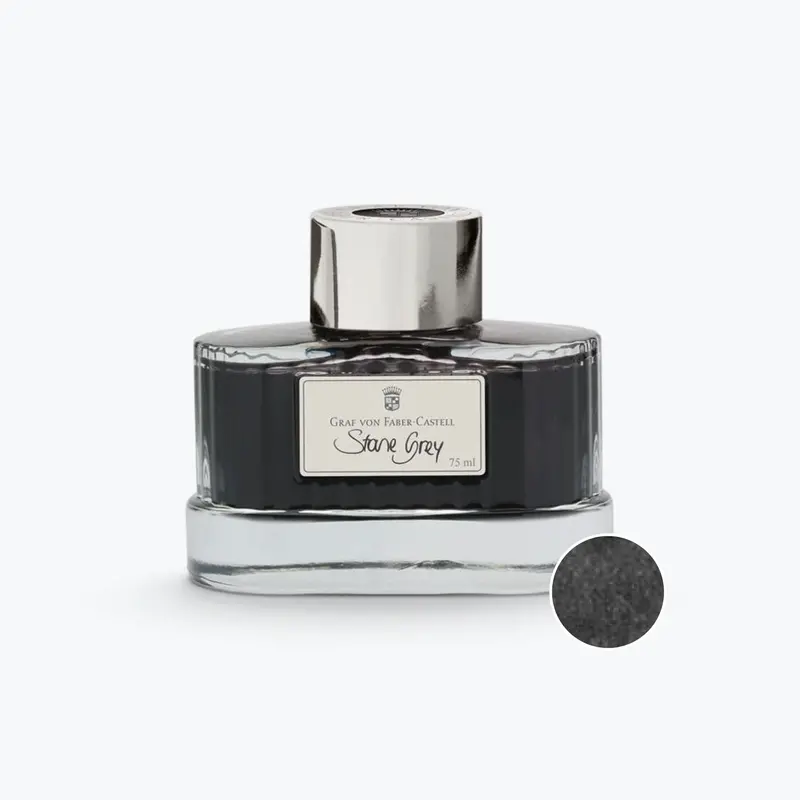 Graf Von Faber-Castell - Fountain Pen Ink - Stone Grey 1