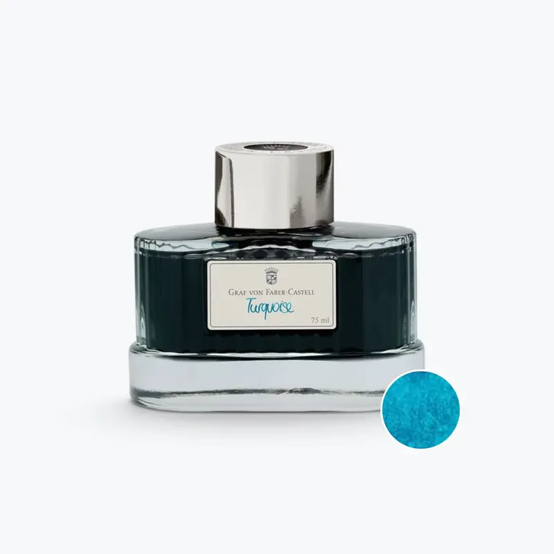 Graf Von Faber-Castell - Fountain Pen Ink - Turquoise 1