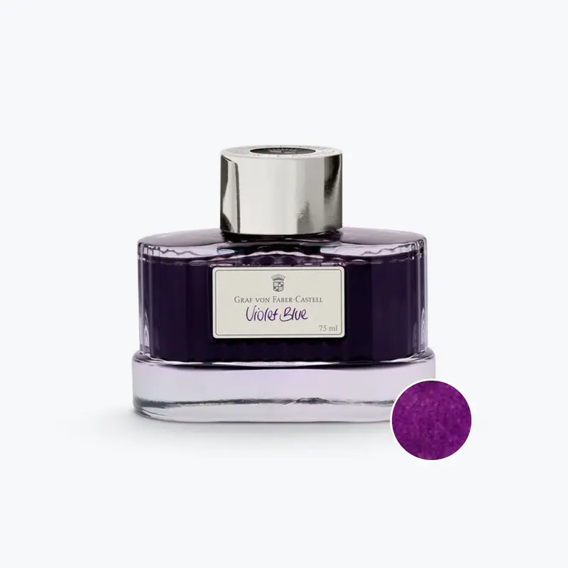 Graf Von Faber-Castell - Fountain Pen Ink - Violet Blue 1