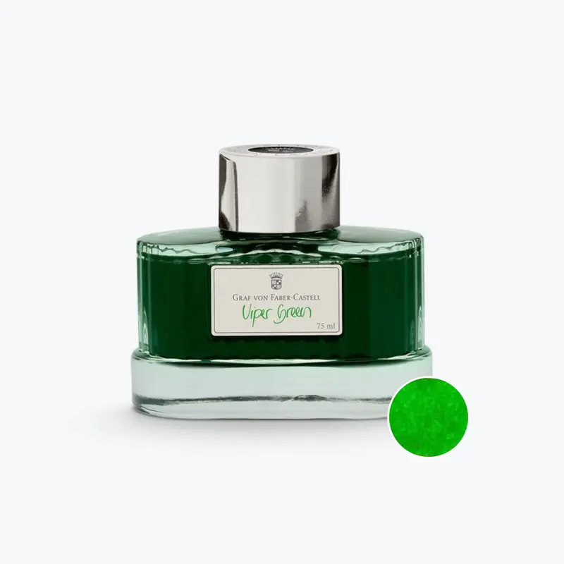 Graf Von Faber-Castell - Fountain Pen Ink - Viper Green 1