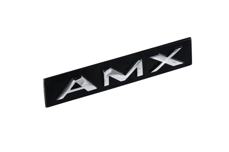 Grille Emblem, "Amx", 1968-69 Amc Amx (1 Required) 1