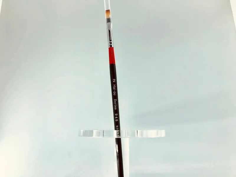 Haiou Orange - Black | Gel Brush 1