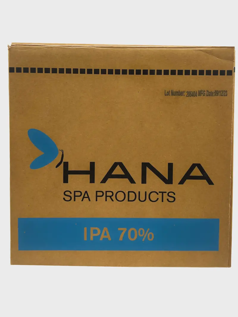 Hana 70% Isopropyl Alcohol (Box/4 Gallon) 1