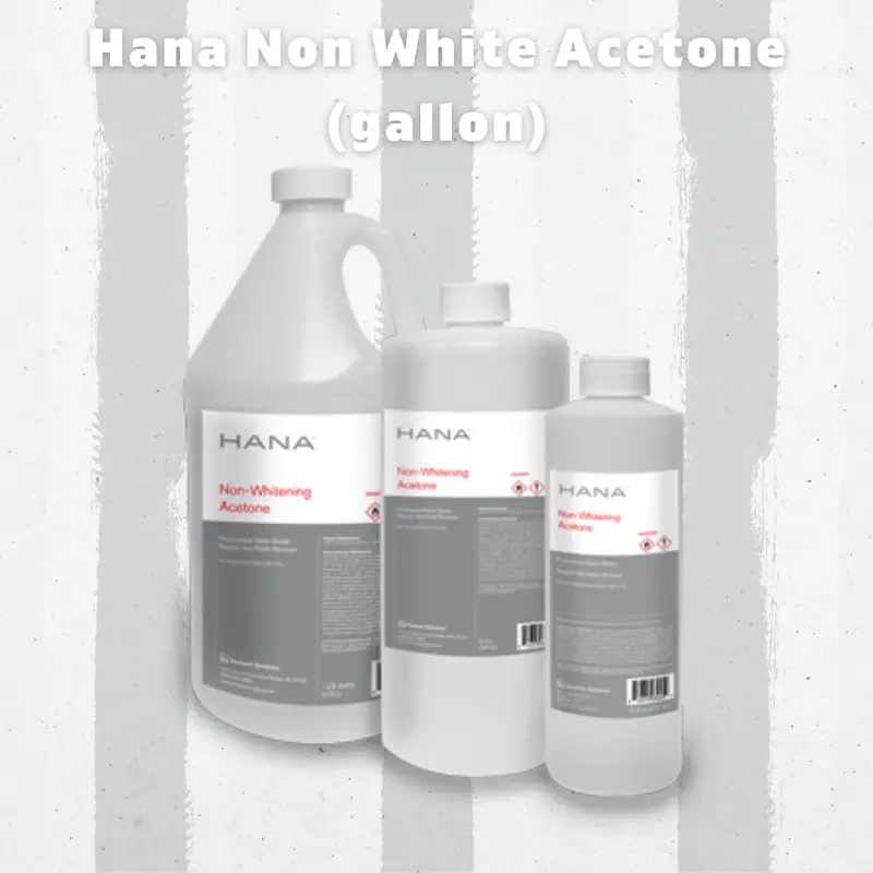 Hana Non White Acetone (Gallon) 1