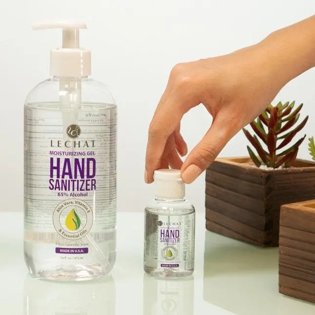 Hand Sanitizer Moisturizing Gel | Lechat 1