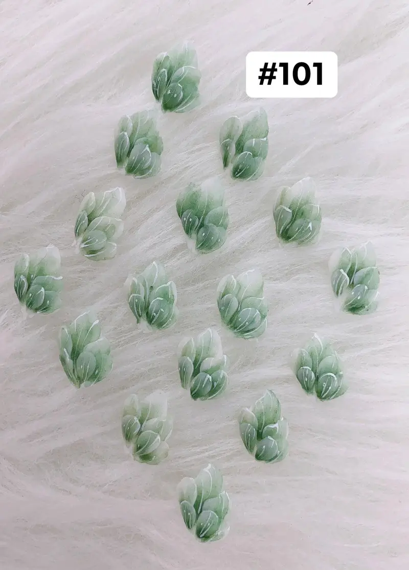 Handmade Nail 3D Flower (#101 - #110) 1