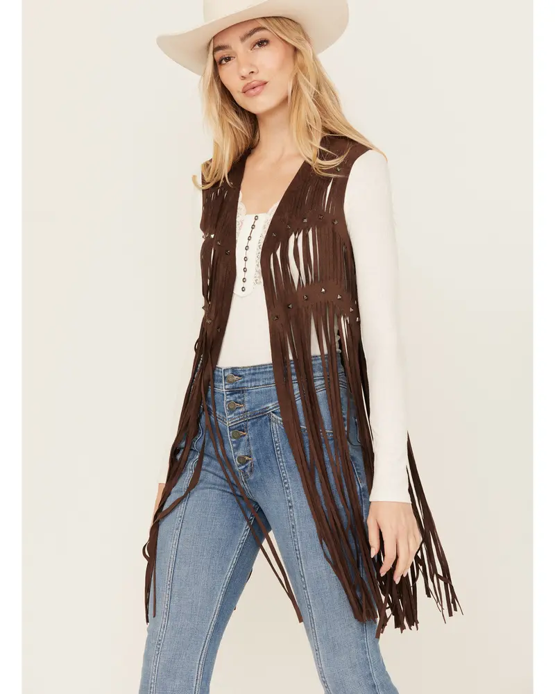 Hattie Beaded Fringe Vest 1
