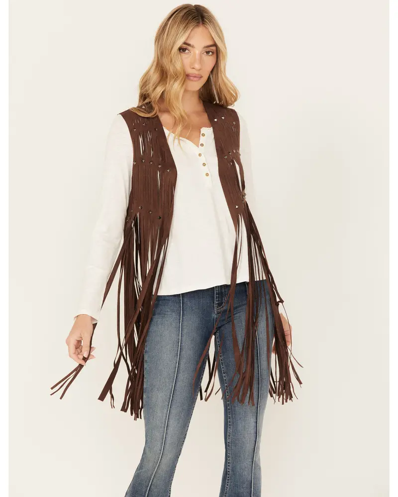 Hattie Beaded Fringe Vest 1