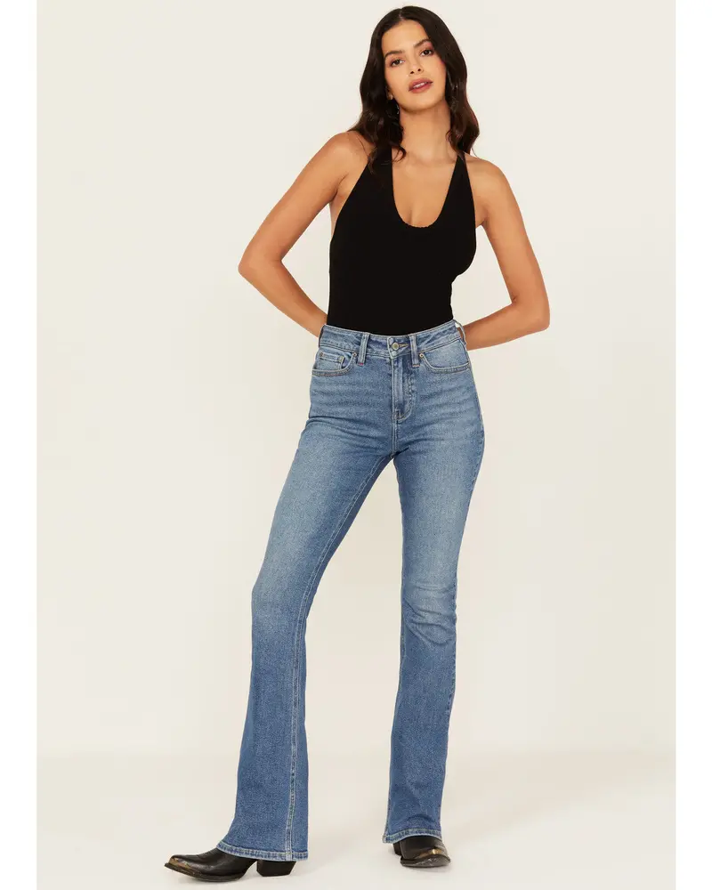 Hattie Legend High Rise Bootcut Super Stretch Denim Jeans 1