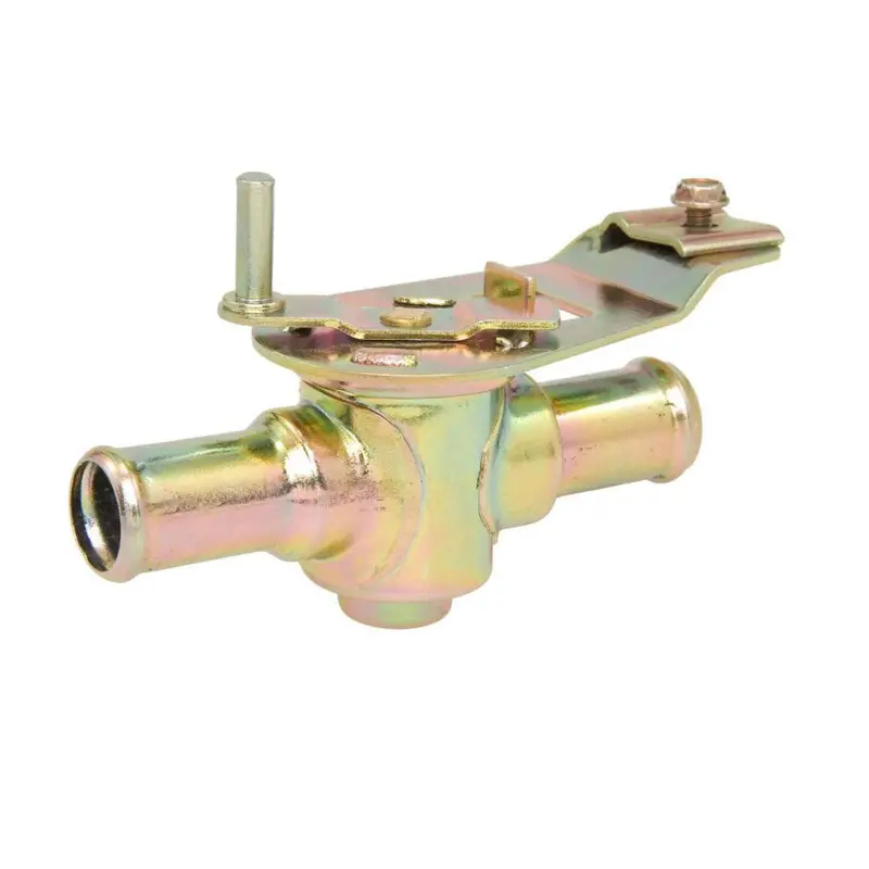Heater Water Valve, Cable Operated Non-Bypass Pull To Open Style, V-8, 1971-72 Amc Javelin Sst, Javelin Amx, 1968-71 Amc Ambassador, 1969-70 Amc Rebel 1