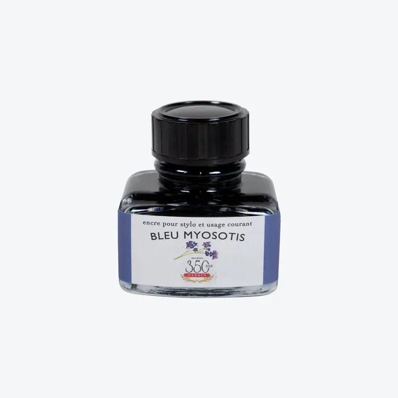Herbin - Fountain Pen Ink - 30Ml - Bleu Myosotis 1