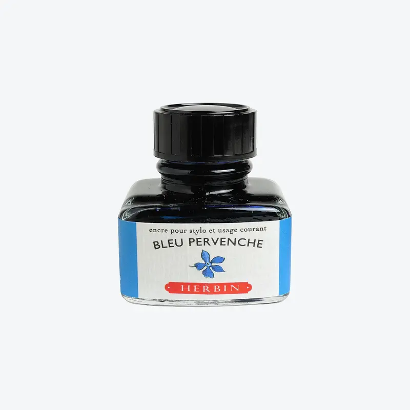 Herbin - Fountain Pen Ink - 30Ml - Bleu Pervenche 1