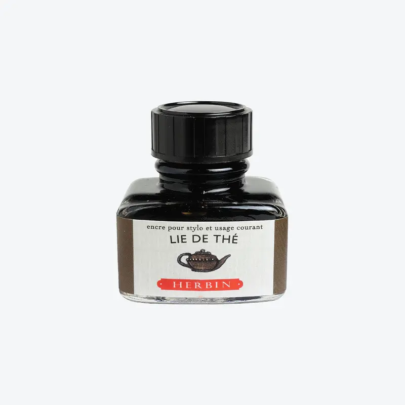 Herbin - Fountain Pen Ink - 30Ml - Lie De Thé 1