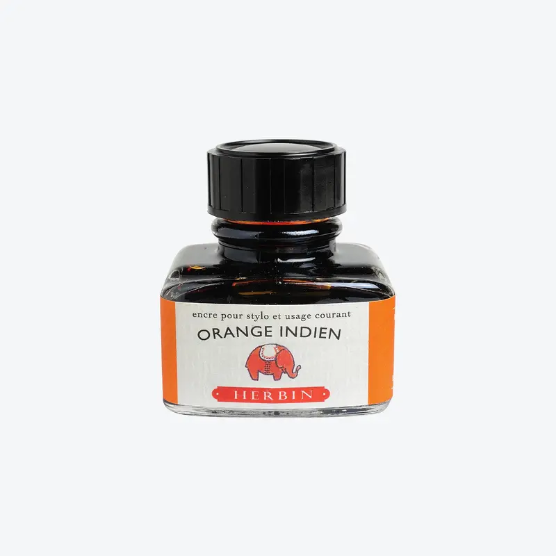 Herbin - Fountain Pen Ink - 30Ml - Orange Indien 1