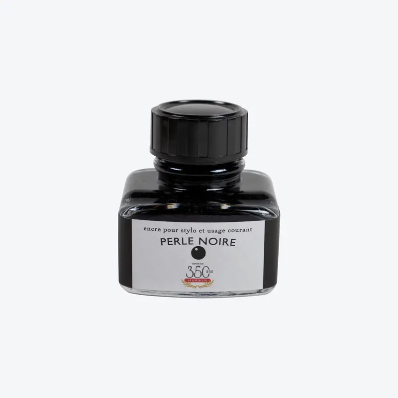 Herbin - Fountain Pen Ink - 30Ml - Perle Noire 1
