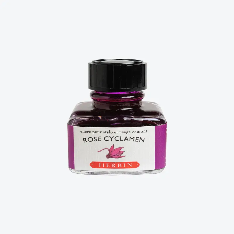 Herbin - Fountain Pen Ink - 30Ml - Rose Cyclamen 1