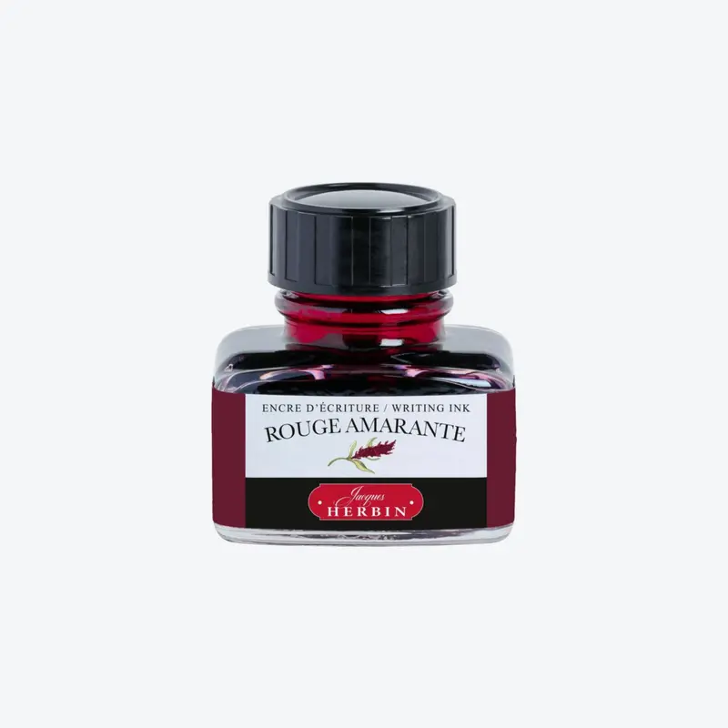 Herbin - Fountain Pen Ink - 30Ml - Rouge Amarante 1