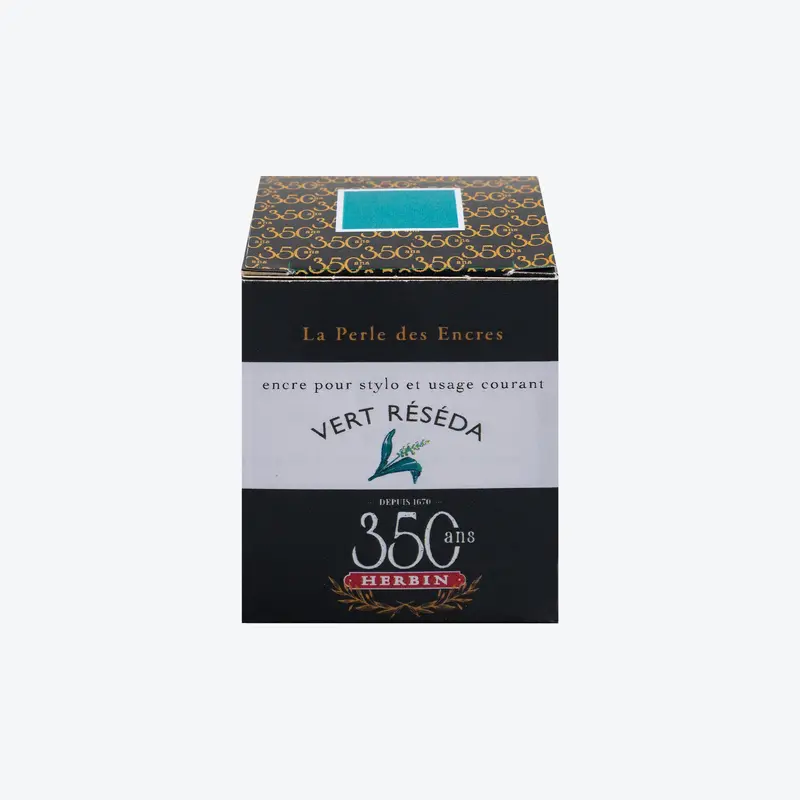 Herbin - Fountain Pen Ink - 30Ml - Vert Réséda 2