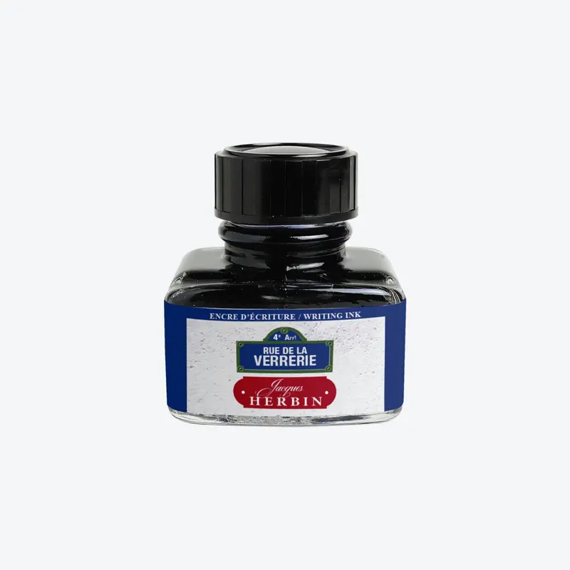Herbin - Fountain Pen Ink - Colours Of Paris - 30Ml - Rue De La Verrerie 1