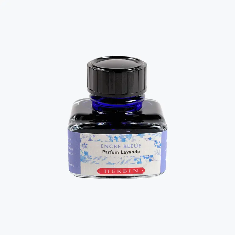 Herbin - Fountain Pen Ink - Scented - 30Ml - Bleue (Parfum Lavande) 1