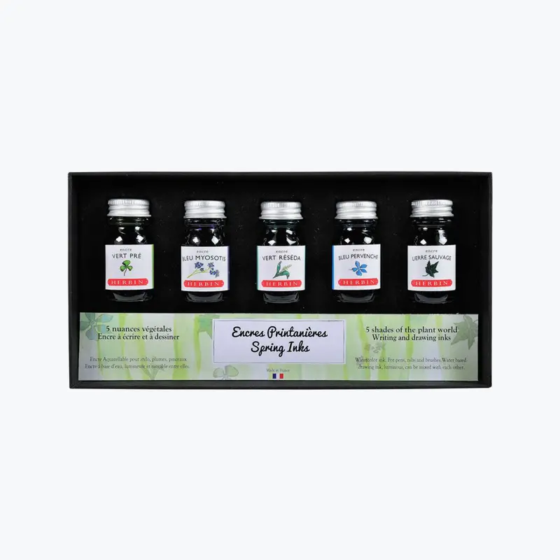 Herbin - Fountain Pen Ink - Seasonal Set - Spring 1