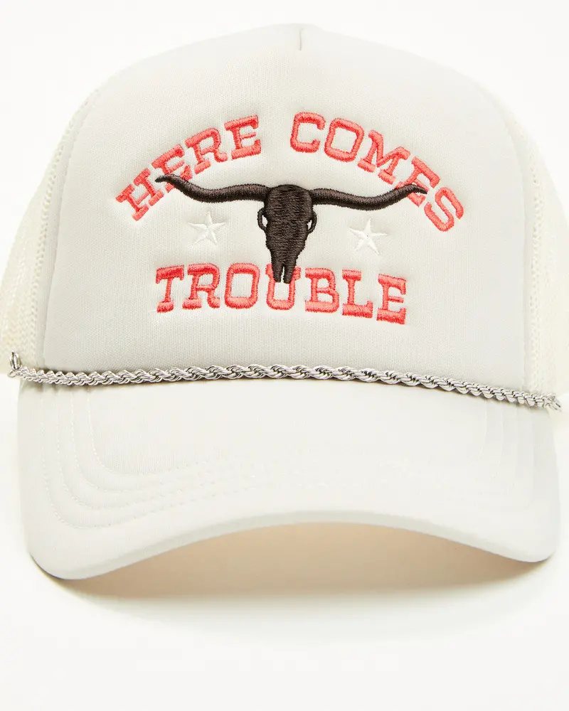 Here Comes Trouble Ball Cap 1