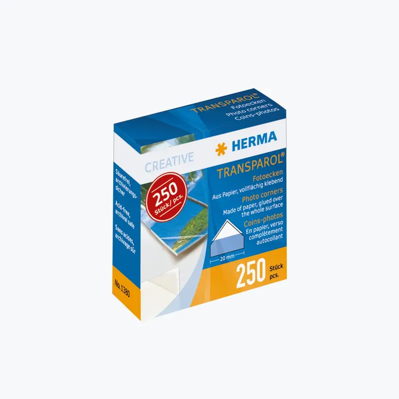 Herma - Photo Corners - Pack Of 250 1