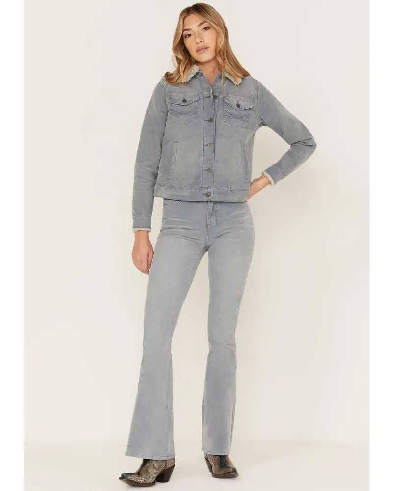 High Risin' Corduroy Flare Jeans 1