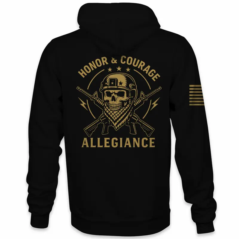 Honor & Courage Hoodie 1