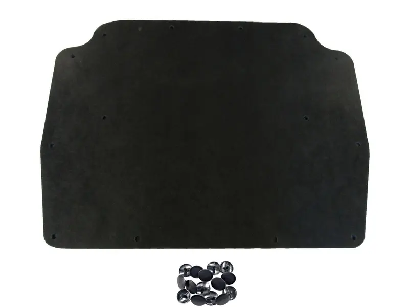 Hood Insulation Pad & Clips, 1967 Amc Rebel 1