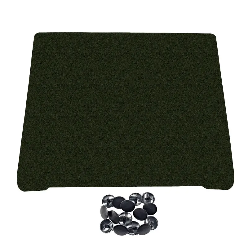 Hood Insulation Pad & Clips, 1968-70 Amc Rebel 1