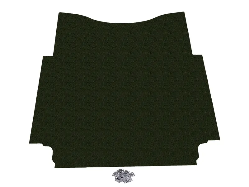 Hood Insulation Pad & Clips, 1973-77 Amc Hornet 1