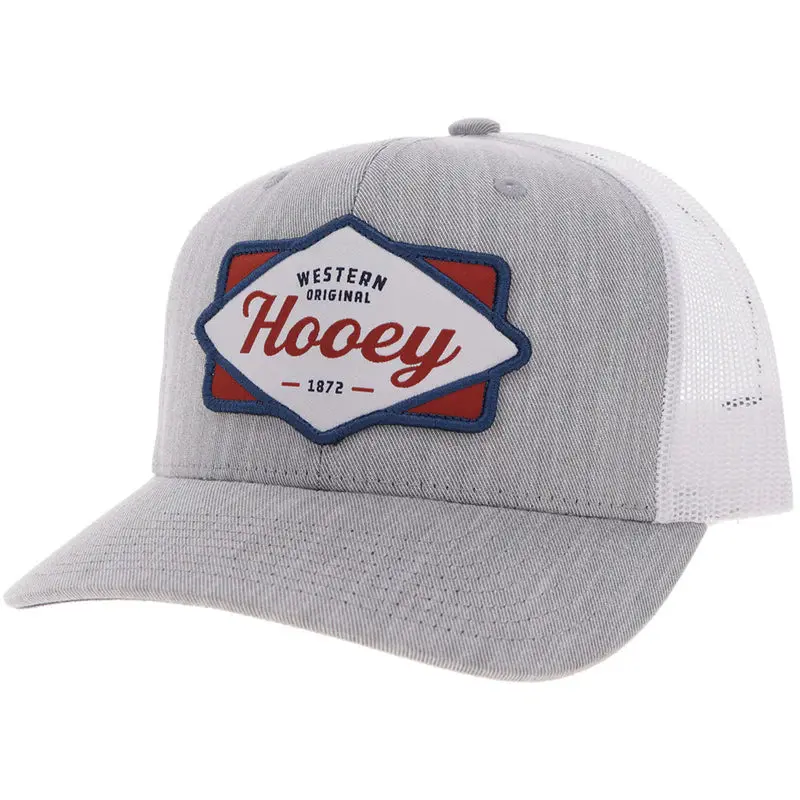 Hooey "Diamond" Grey/White Hat - 2622T-Gywh 1