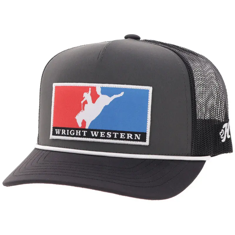 Hooey Wright Brothers Charcoal/Black Hat - Wb022 1